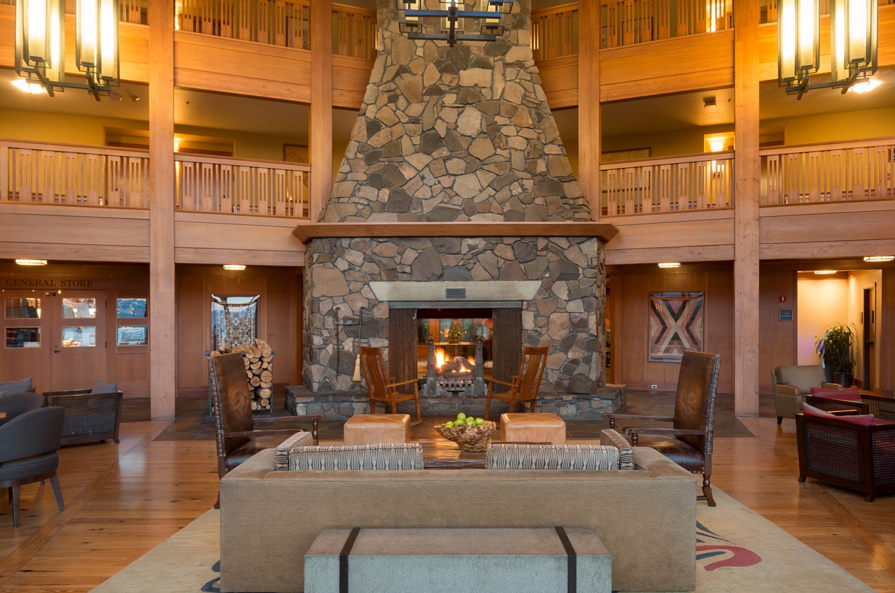 The lodge gathering space at a chapter meeting The lodge gathering space at a chapter meeting