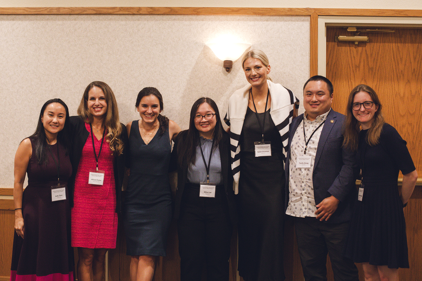 Washington surgeons at a chapter gathering